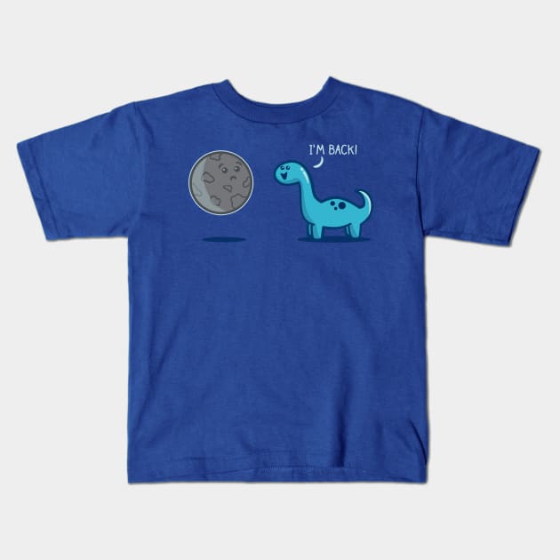 Someday, Pluto Kids T-Shirt by fishbiscuit